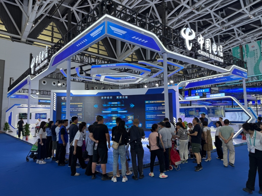 中国电信陕西公司低空经济创新产品亮相第九届丝博会成焦点